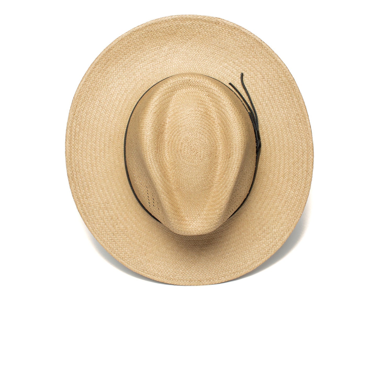 Sommerstrohhut Fedora-Schwarz | Karnz