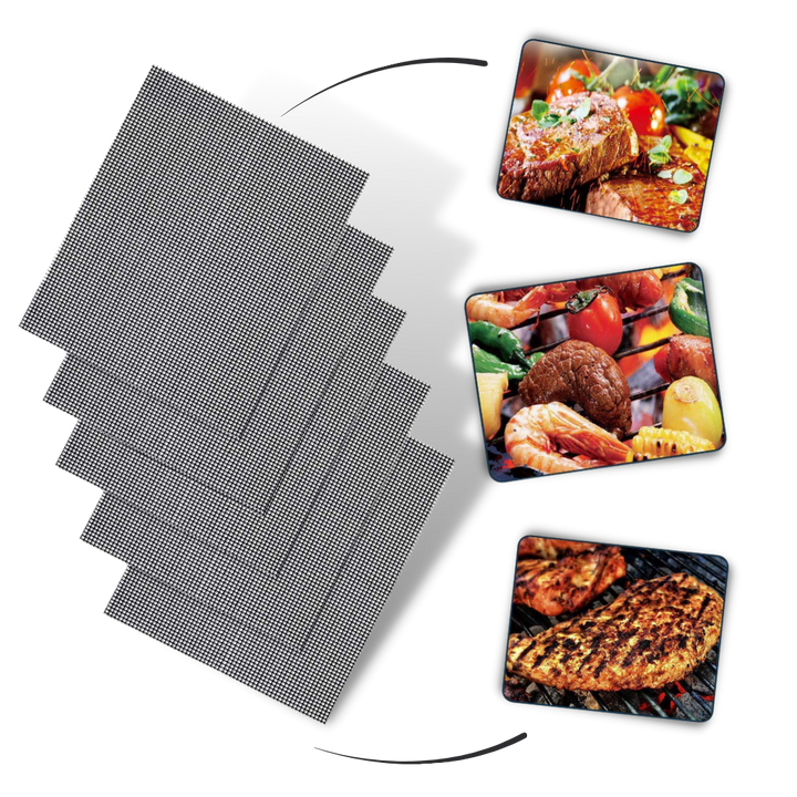 Teflon Antihaft BBQ Grill Mesh Matte für Wiederverwendbare Reinigung | Karnz