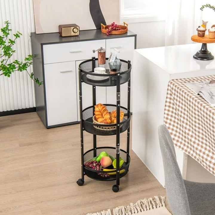 3-stufige faltbare Eisenlagerregal Karnz