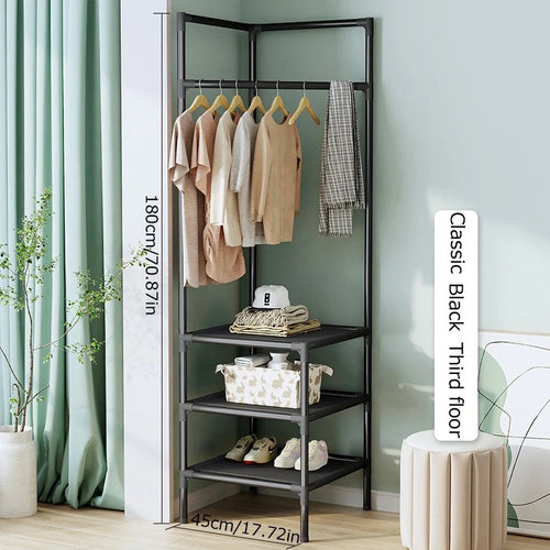 3 Schritt Mantel Hängeregal Karnz