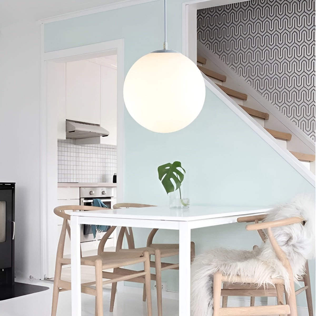 Metall-Pendelleuchte – Modernes Design | Perfekt für Esszimmer und Wohnzimmer