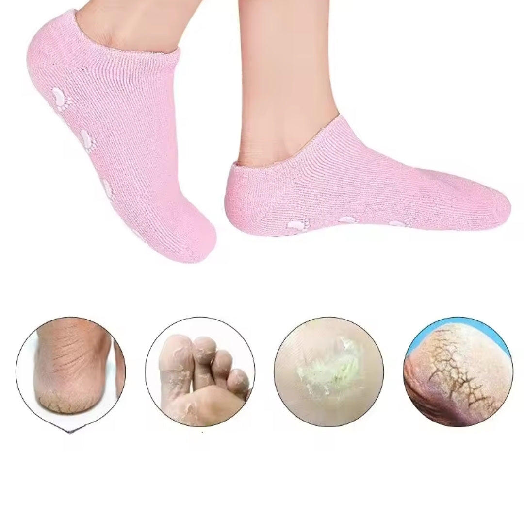 Spa Gel Socken Befeuchtend und Reparierend für Rissige Haut Karnz