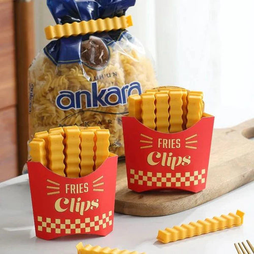 Magnetische Pommes Frites Stil Lebensmittelversiegelungsclips (12 Stück) Karnz