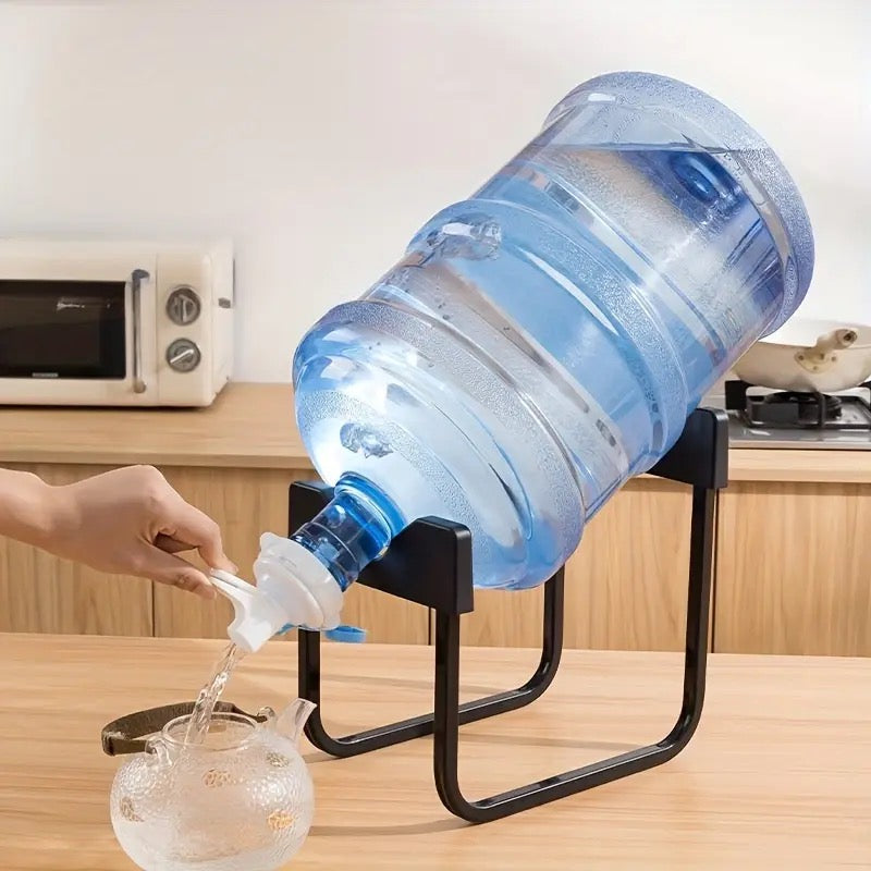 Wasserflasche Metallständer mit Tap Karnz