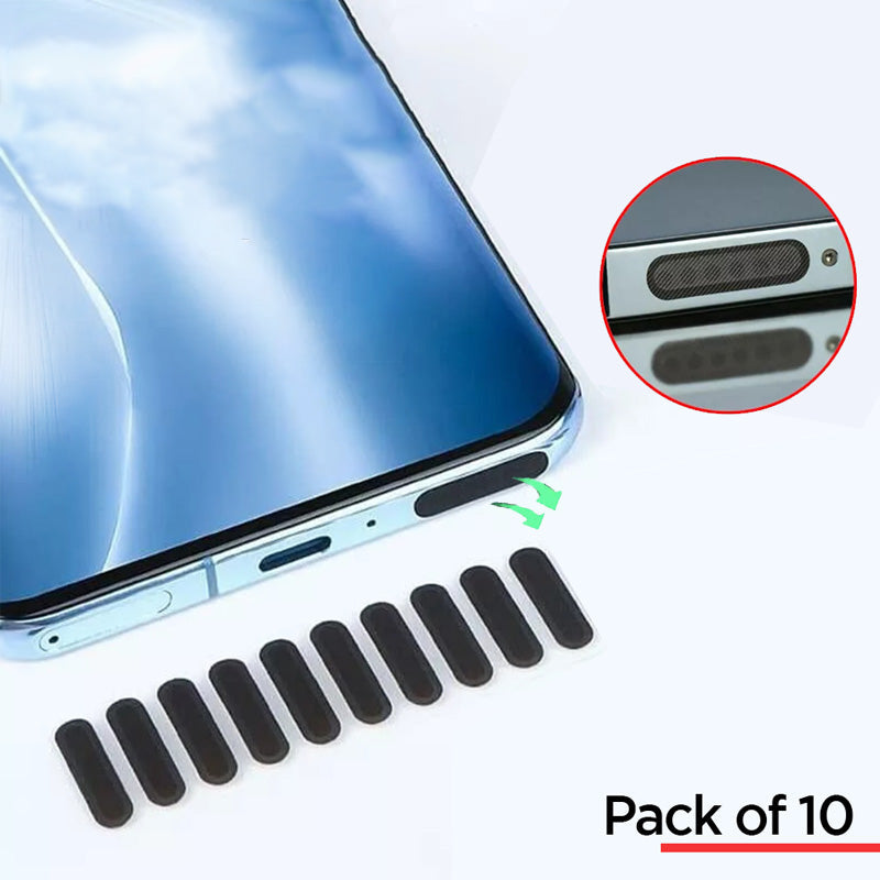 Mobile Phone Lautsprecher Staubschutznetz Aufkleber Packung mit 10 Karnz