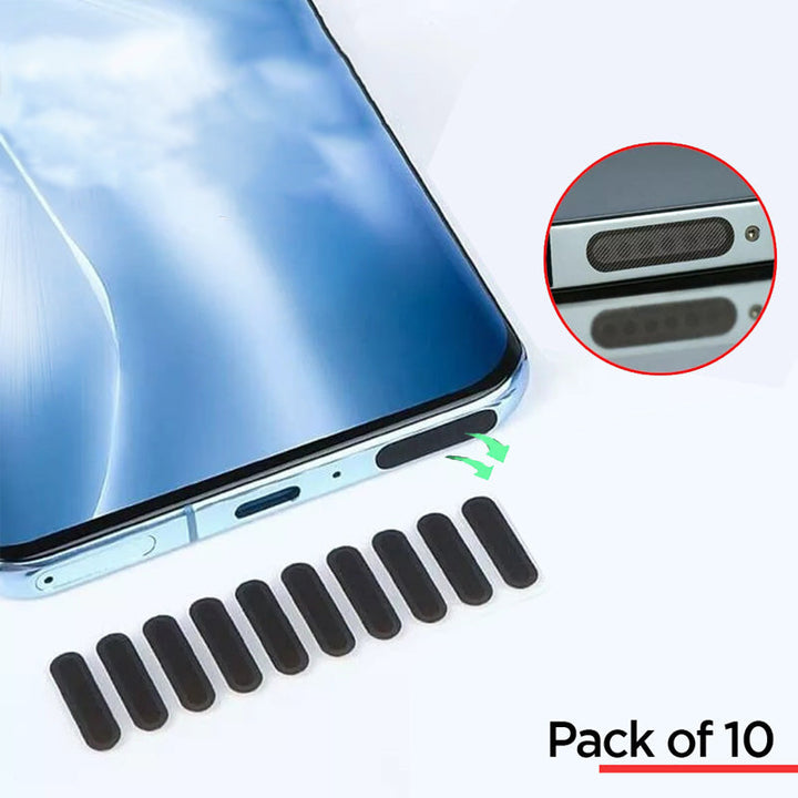 Mobile Phone Lautsprecher Staubschutznetz Aufkleber Packung mit 10 Karnz
