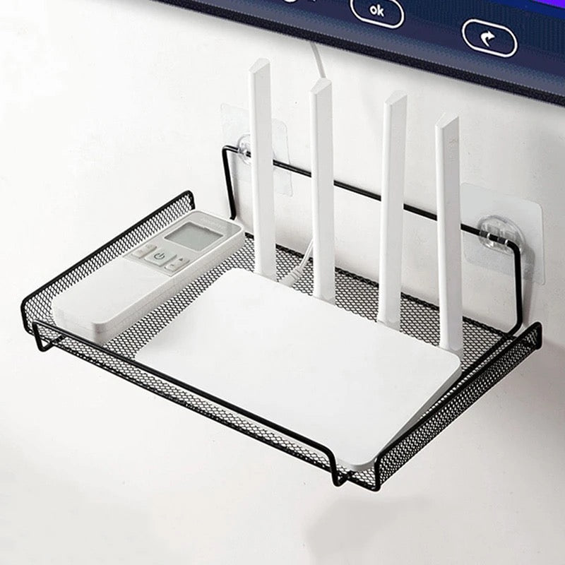 Wandmontierte Router-Mesh-Regal Karnz