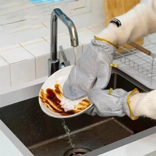 Draht Geschirrspülhandschuhe (Packung mit 2) Karnz