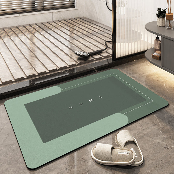 Superabsorbierende Fußmatte für Zuhause, Badezimmer Weiche schnell trocknende Matte | Karnz