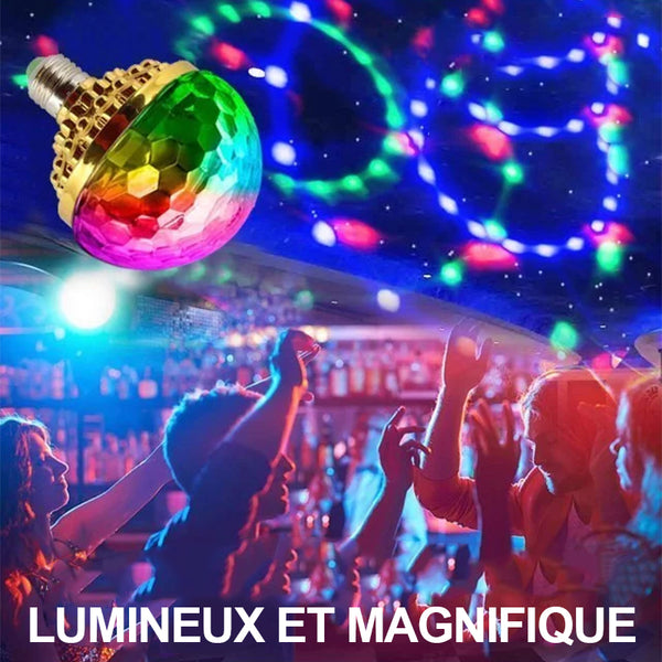 LED Disco Ball Bunte Rotierende Glühbirne | Karnz