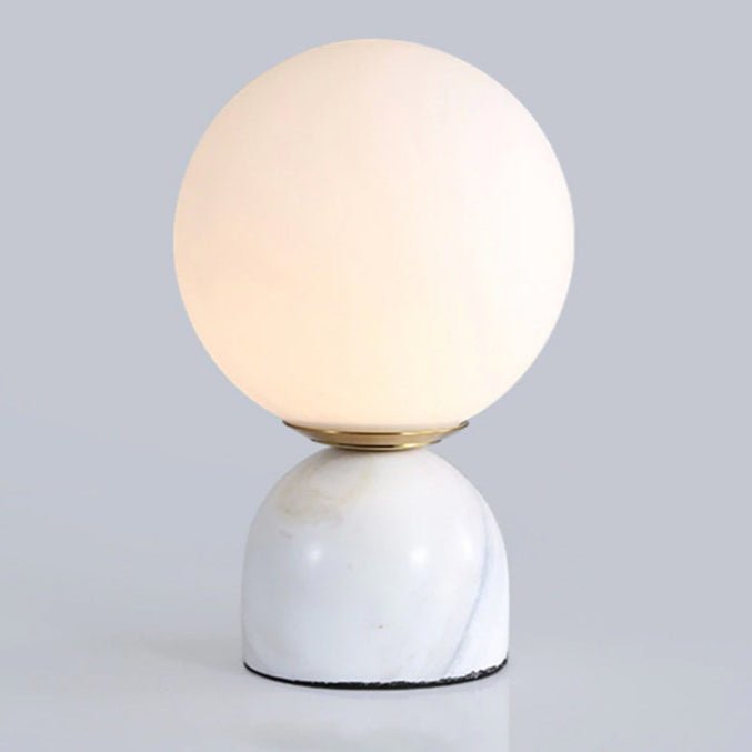 Marmor Orb Tischlampe | Karnz