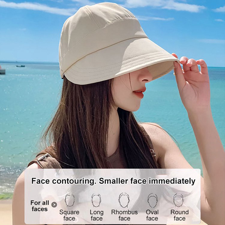 UV-Schutzmütze ohne Make-up (50 % RABATT)
