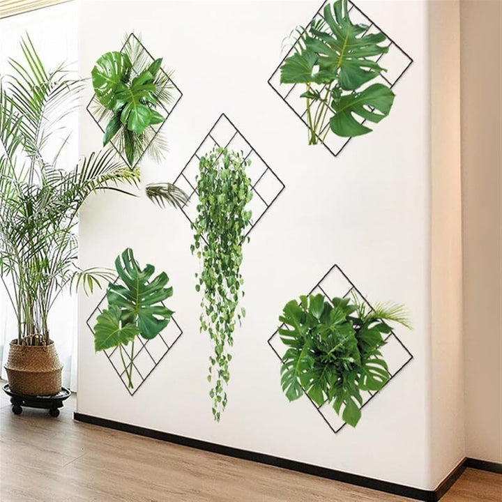3D Grüner Pflanzen Wandaufkleber (Packung mit 2) Karnz
