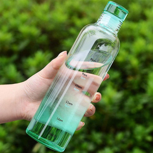 Plastik-Wasserflaschen Mit Zeitmarkierung 500 ML Karnz