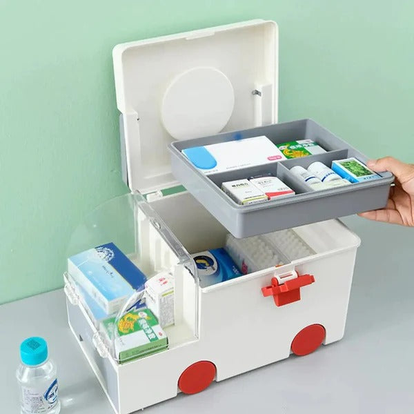 Krankenwagenform tragbare Arzneibox Karnz