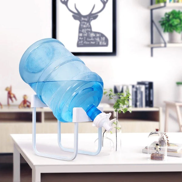 Wasserflasche Metallständer mit Tap Karnz