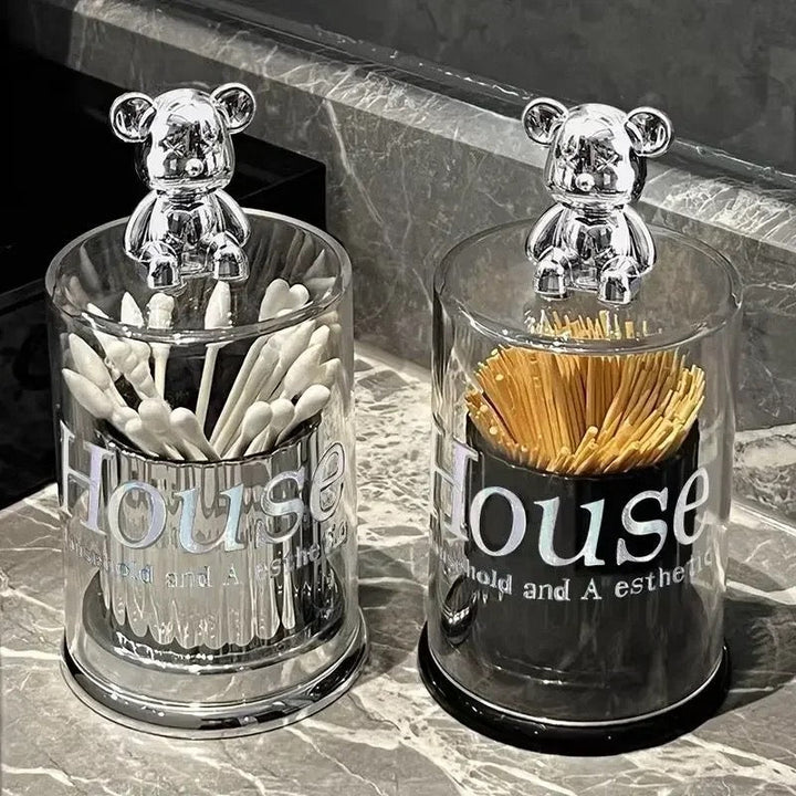 Bear Zahnstocher Glas Karnz