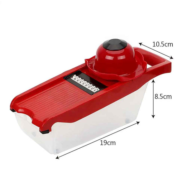 6 In 1 Mandoline Schneider Gemüseschneider Karnz