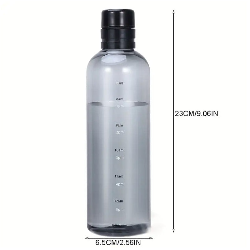 Plastik-Wasserflaschen Mit Zeitmarkierung 500 ML Karnz