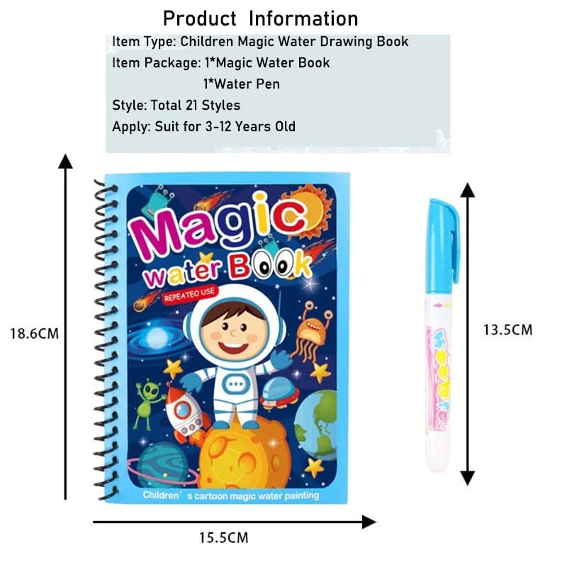 Magic Water Malbuch Karnz