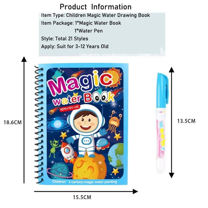 Magic Water Malbuch Karnz