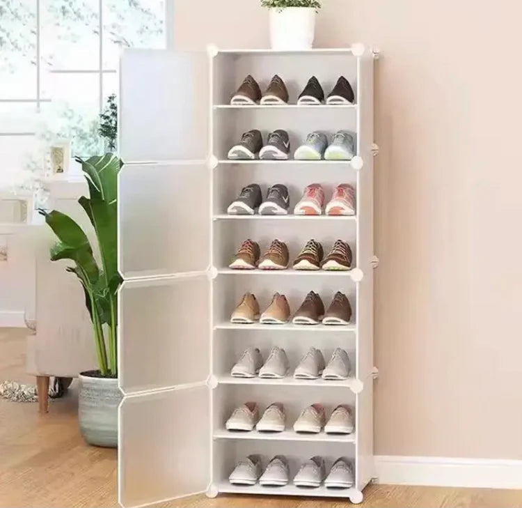 Platzsparende, stapelbare Schuhregale, Organizer-Schrankregale Karnz