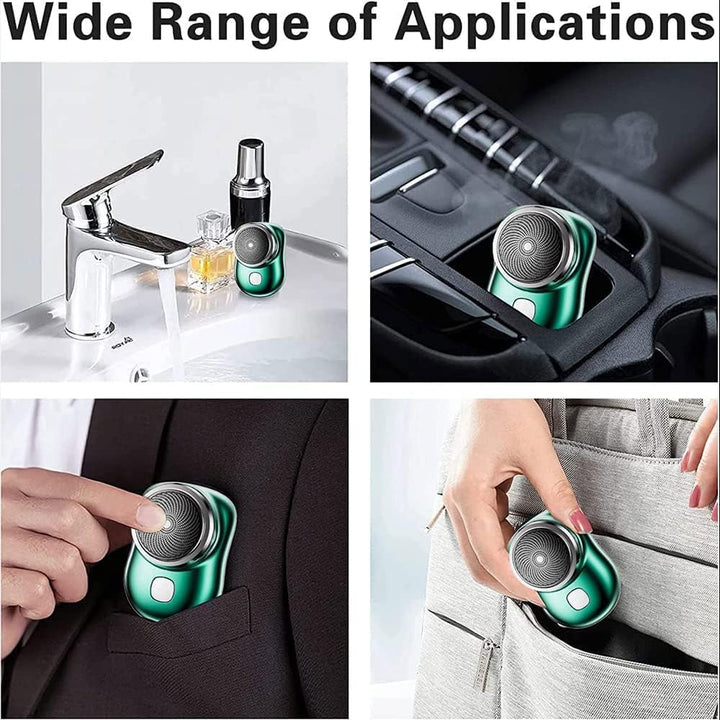 Mini Elektrische Pocket Schmerzfreie Rasierer (Wasserdicht) Karnz