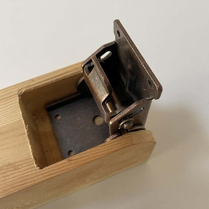 90 Grad selbstverriegelndes Klappscharnier korrosionsbeständiger unsichtbarer Connector | Karnz