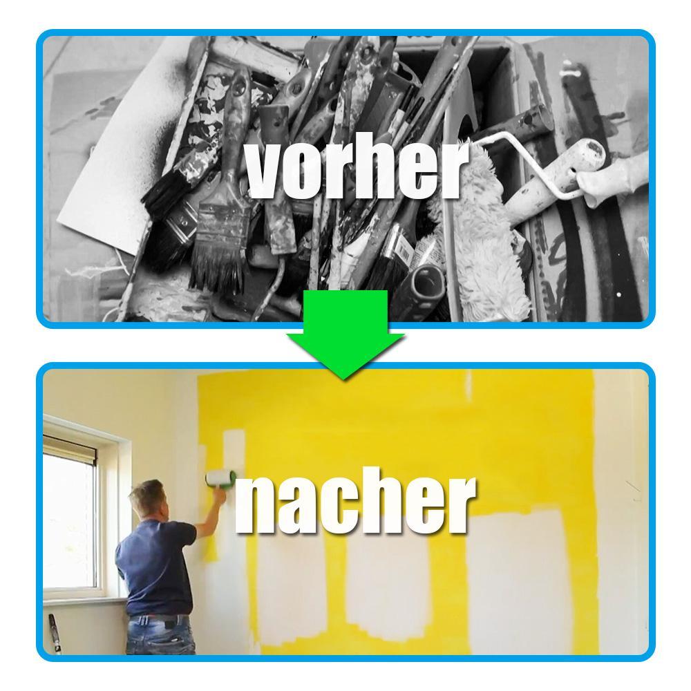Bequee Farbroller wiederbefüllbarer Farbtank Kantenroller, Roller mit Tank | Karnz