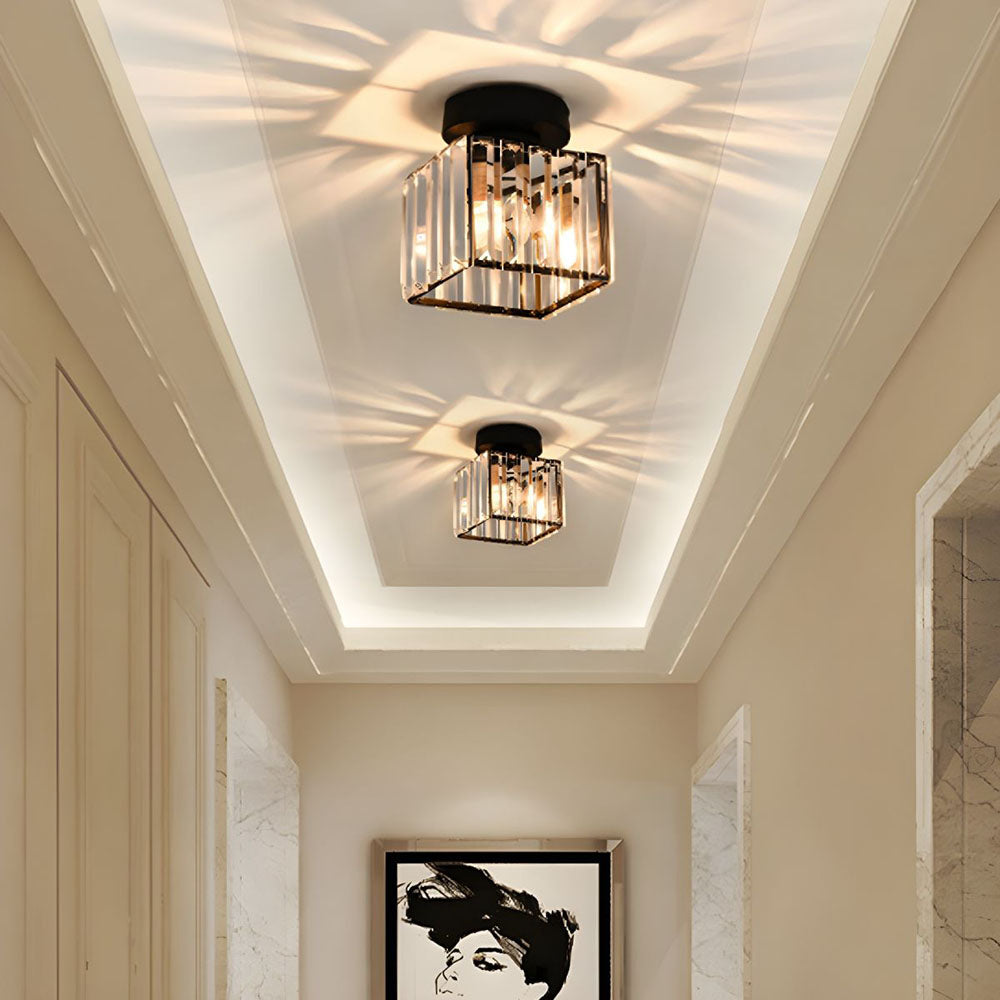 Moderne Kristall-Deckenlampe - CrystalGlow | Karnz