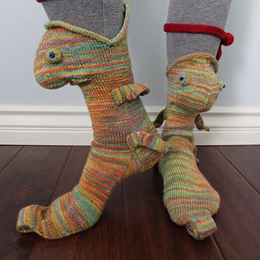 Strickkrokodilsocken | Karnz
