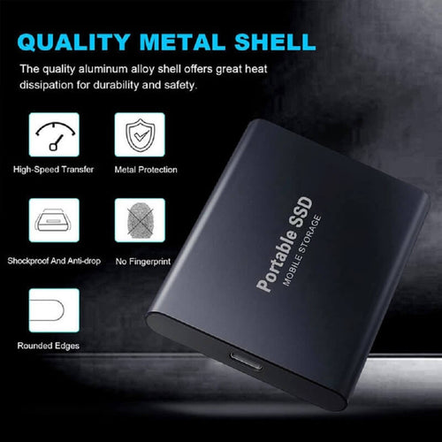 SSD externe Festplatte Festplattenspeicher SSD 128 GB extern | Karnz