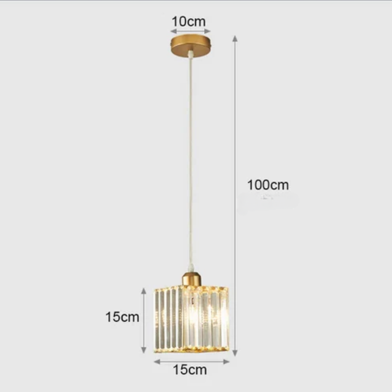 Elegante Kristall-Pendelleuchte – Luxus Beleuchtung für Esszimmer und Wohnzimmer | Karnz