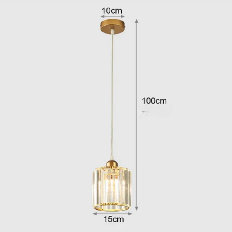 Elegante Kristall-Pendelleuchte – Luxus Beleuchtung für Esszimmer und Wohnzimmer | Karnz