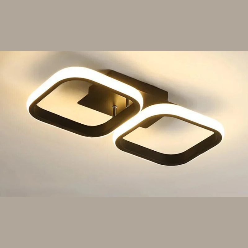 Moderner LED Ring-Kronleuchter – Minimalistische Deckenleuchte für Wohnzimmer und Essbereich | Karnz