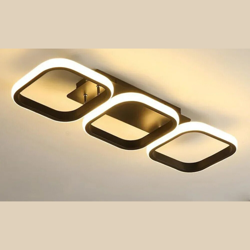 Moderner LED Ring-Kronleuchter – Minimalistische Deckenleuchte für Wohnzimmer und Essbereich | Karnz
