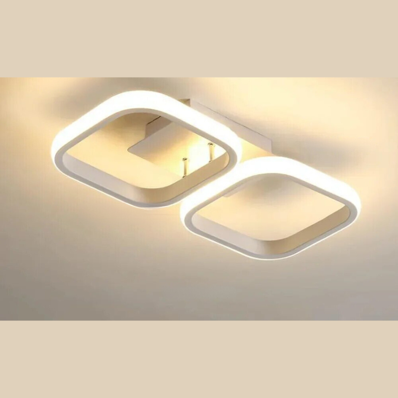 Moderner LED Ring-Kronleuchter – Minimalistische Deckenleuchte für Wohnzimmer und Essbereich | Karnz