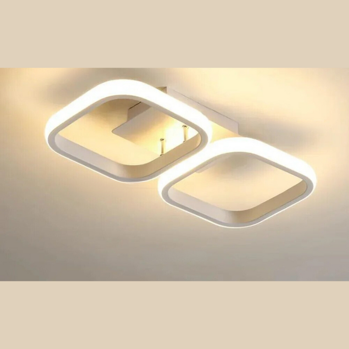 Moderner LED Ring-Kronleuchter – Minimalistische Deckenleuchte für Wohnzimmer und Essbereich | Karnz