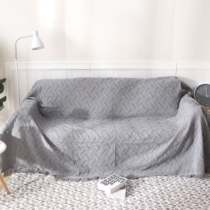 Strukturiertes Gewebte Wurfdecke