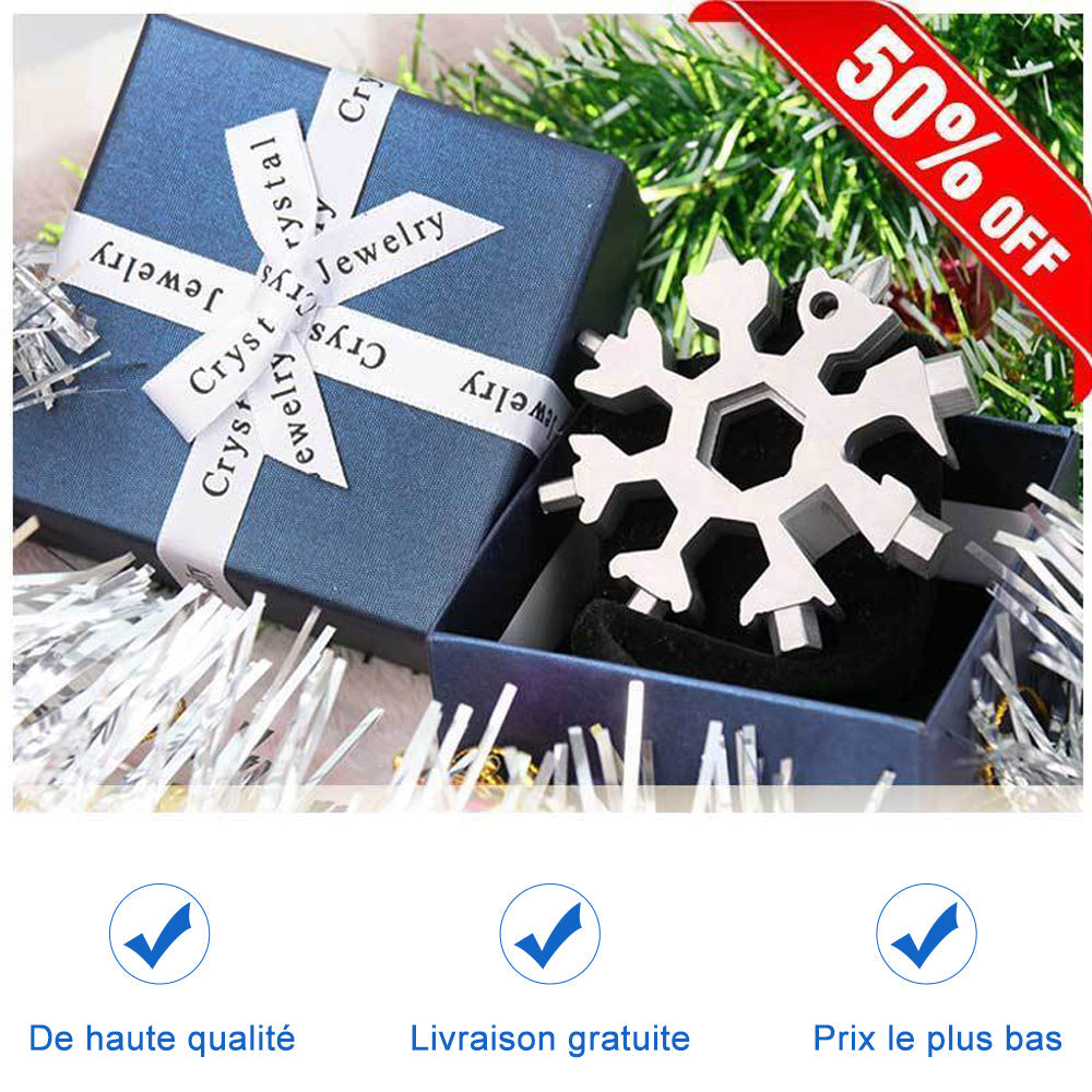 18-in-1 Schneeflocken Multi-Tool Geschenkset | Karnz