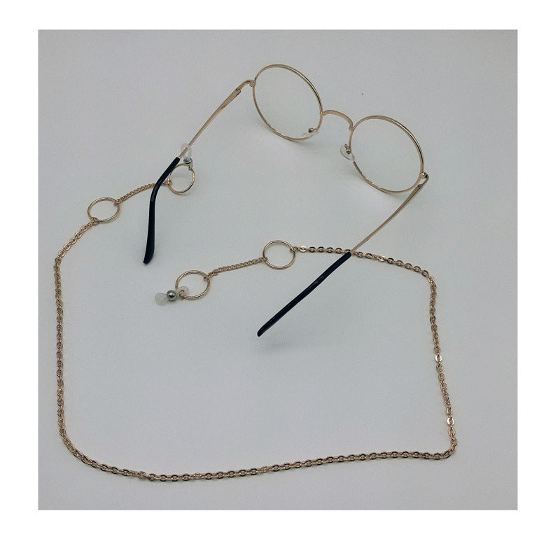 Chic Metall Brillen Kette Karnz