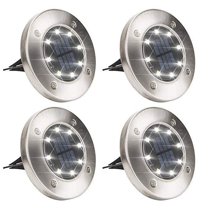 Solarbetriebene Hausnummernlichter