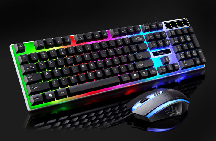 RGB mechanisches Keyboard und Präzisions-Optische Maus Set Karnz