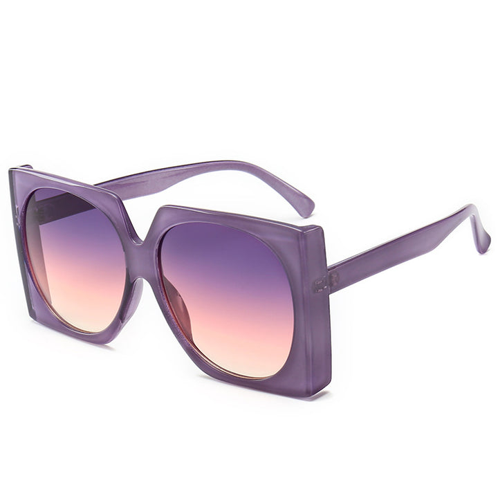 Oversized Geometrischer Rahmen Sonnenbrille Karnz 1787812482
