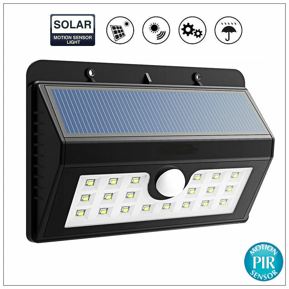 Solarbetriebene dekorative Wandlaterne