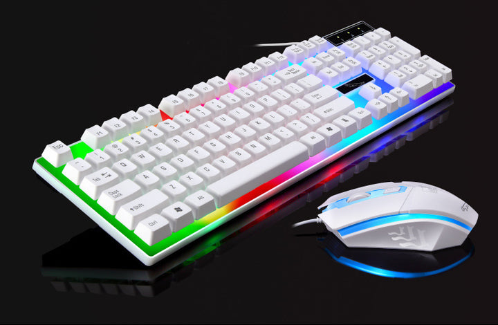RGB mechanisches Keyboard und Präzisions-Optische Maus Set Karnz