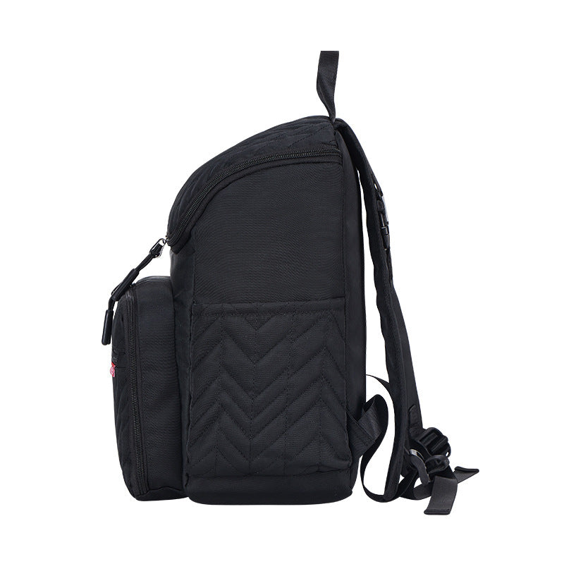 Schicke gesteppt Multi-Fach Rucksack Karnz