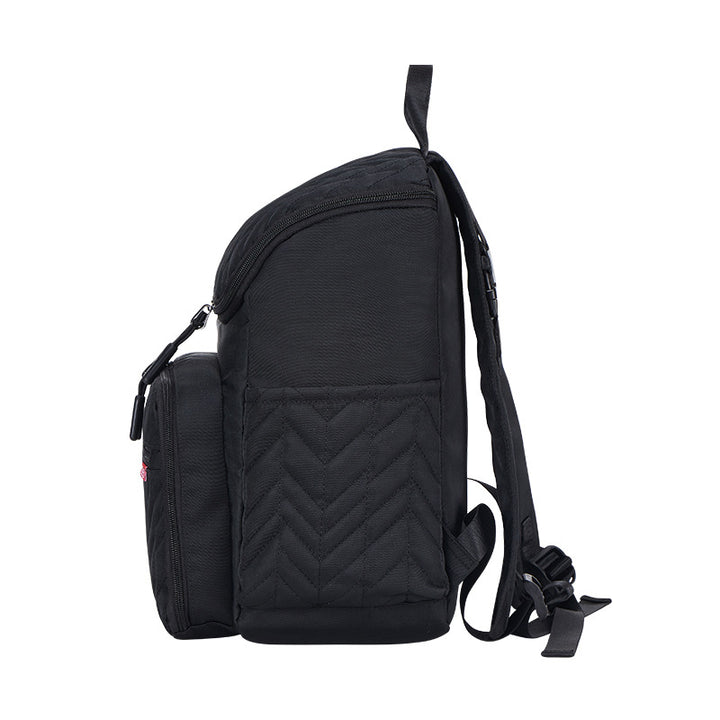 Schicke gesteppt Multi-Fach Rucksack Karnz