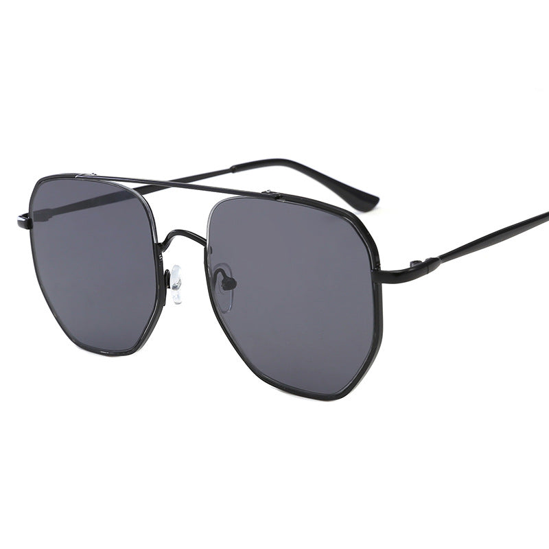 Damen moderne geometrische Sonnenbrille Karnz