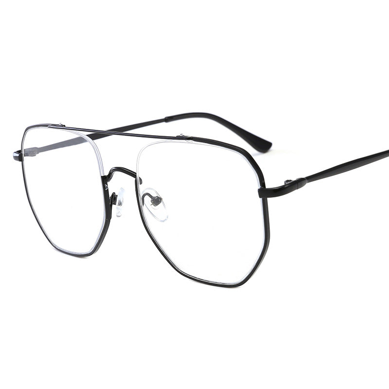 Damen moderne geometrische Sonnenbrille Karnz